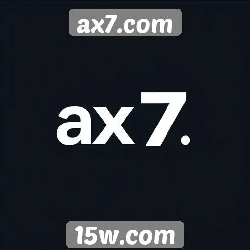 Recursos e funcionalidades do site ax7.com